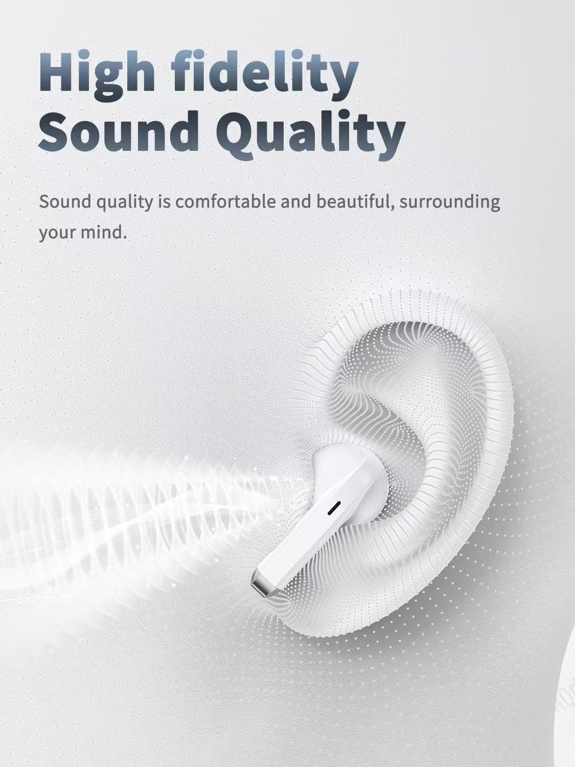 Ven-Dens VD-BT030 True Wireless Stereo Earphones Bluetooth 5.4 Earbuds | 6-Month Warranty | Wattson.lk - Image 3